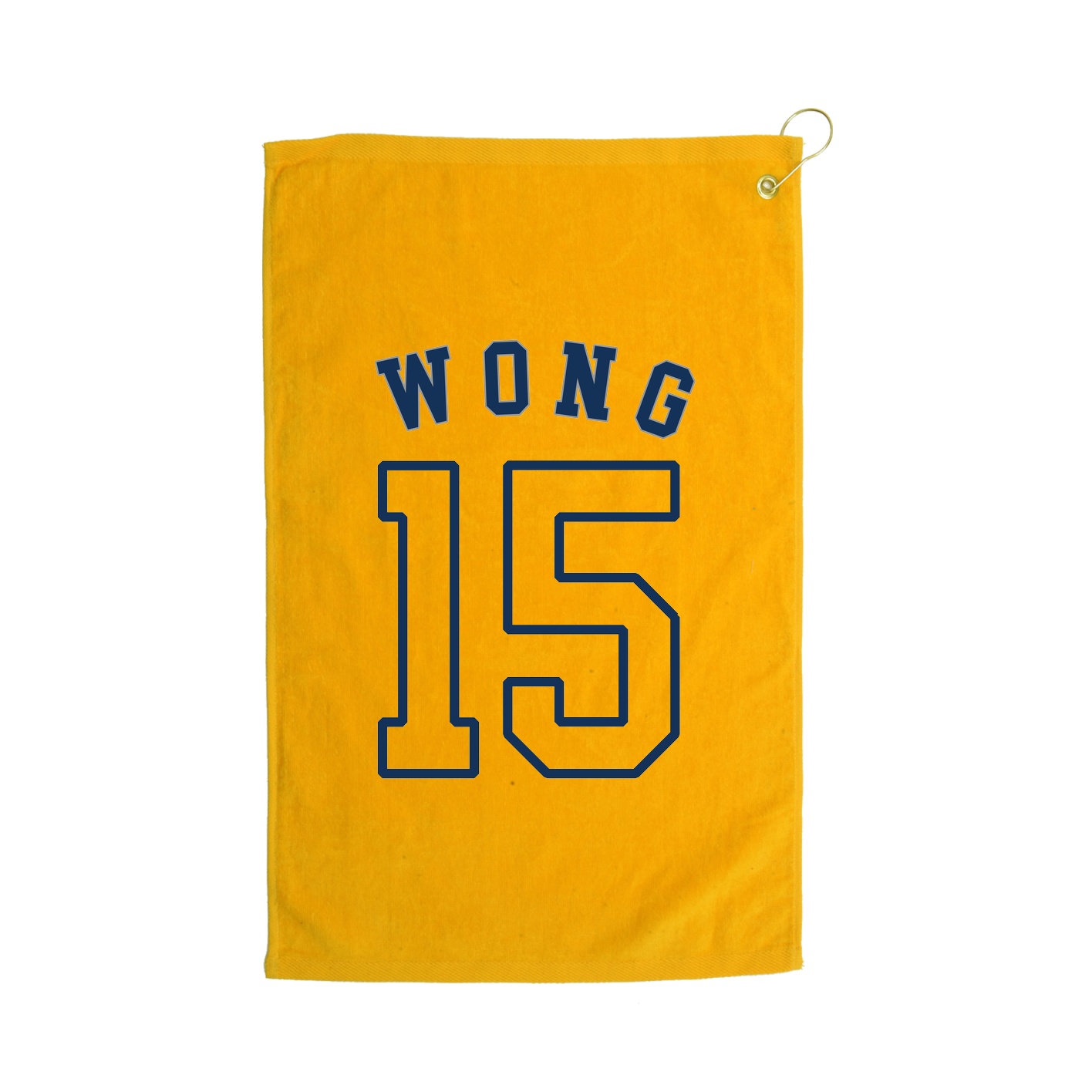 Golf Towel — Shirsey Arch in Gold