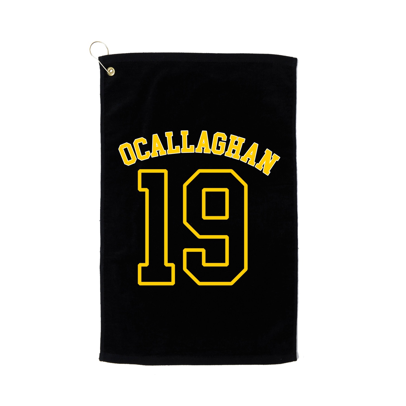 Golf Towel — Shirsey Arch in Black