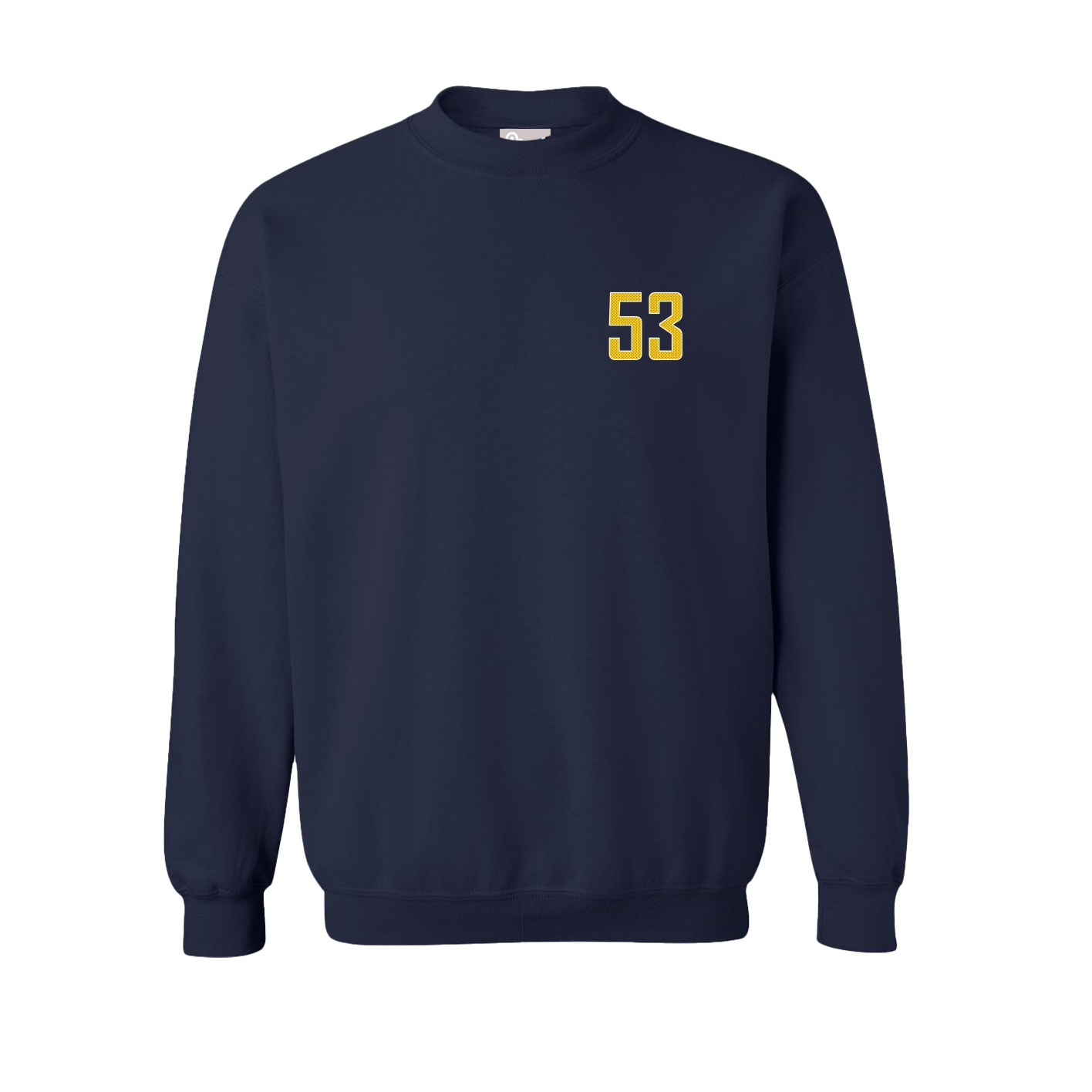 Fleece Crew — Front Shirsy in Navy
