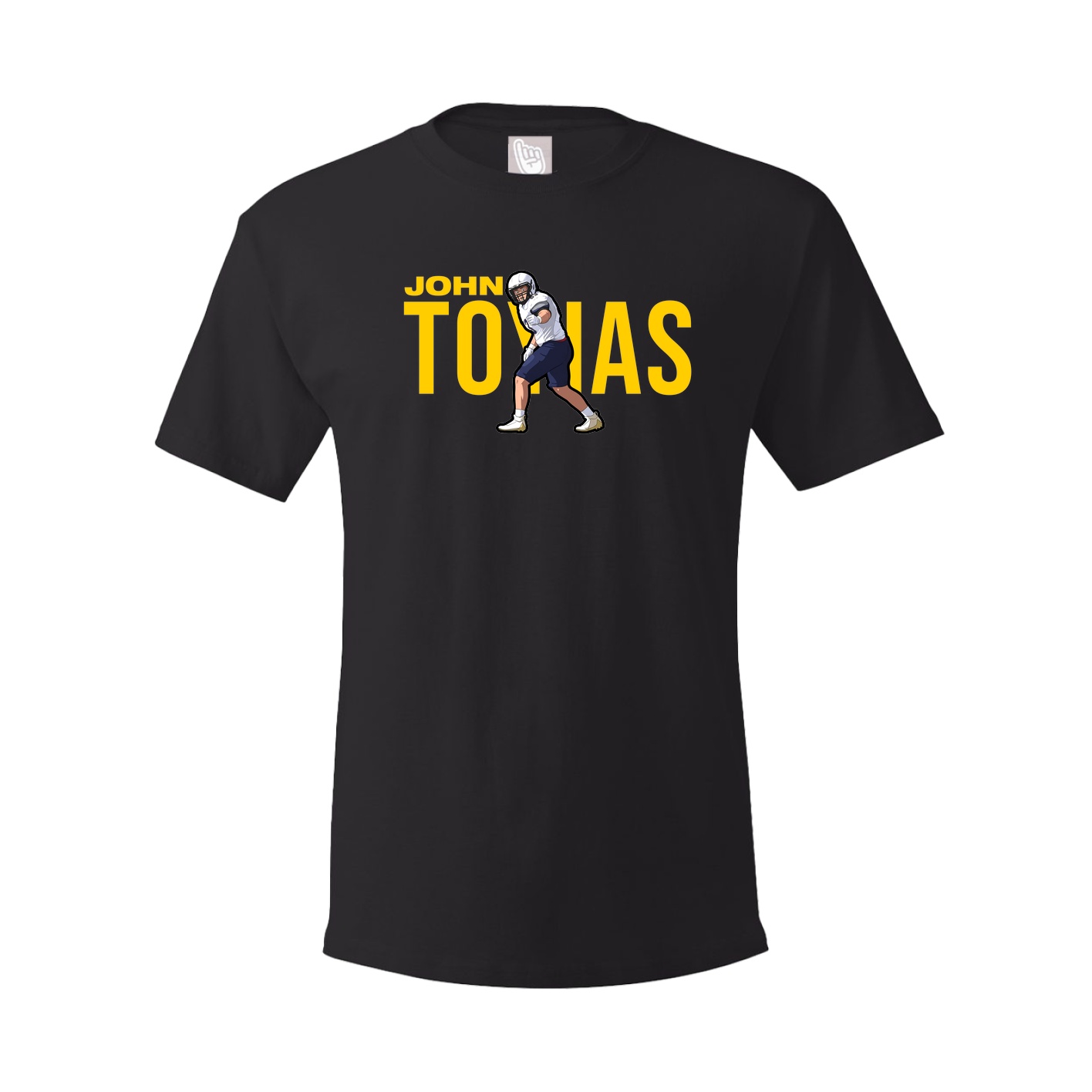 Tee — Player Name in Black