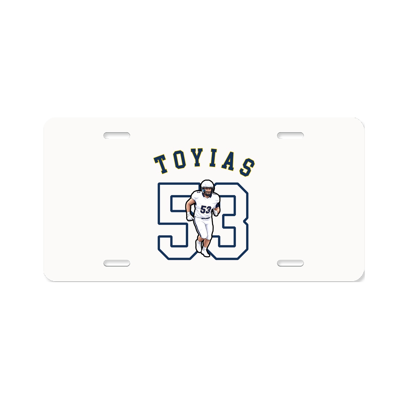 License Plate — Shirsey Arch in Classic