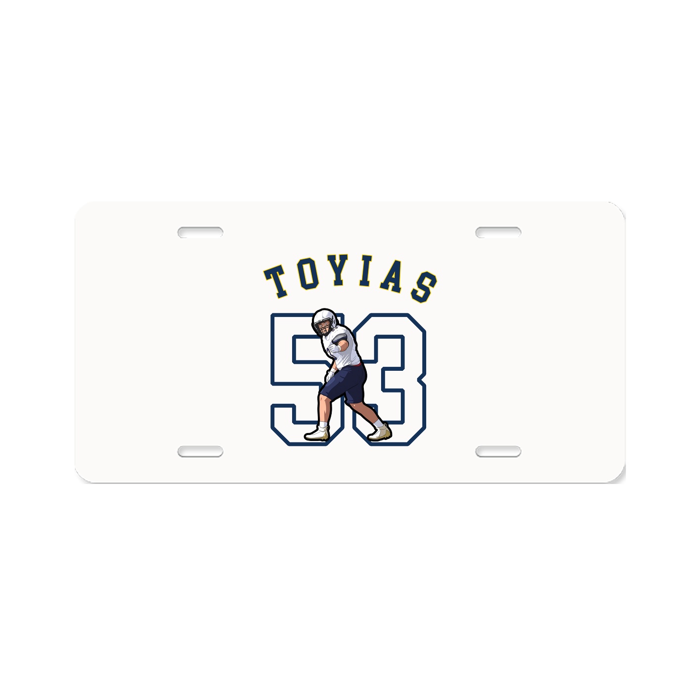 License Plate — Shirsey Arch in Classic