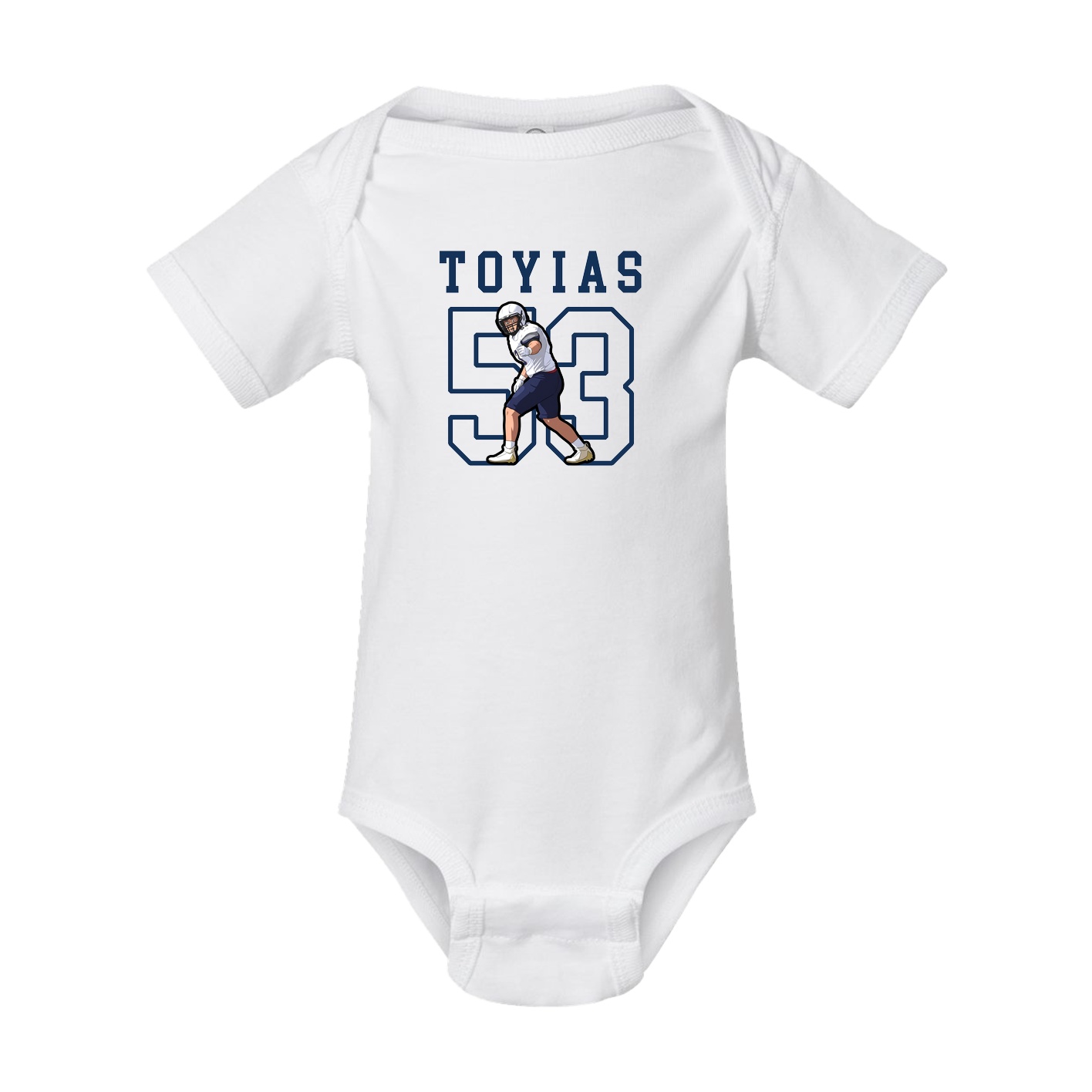 Baby Onesie — Shirsey in White