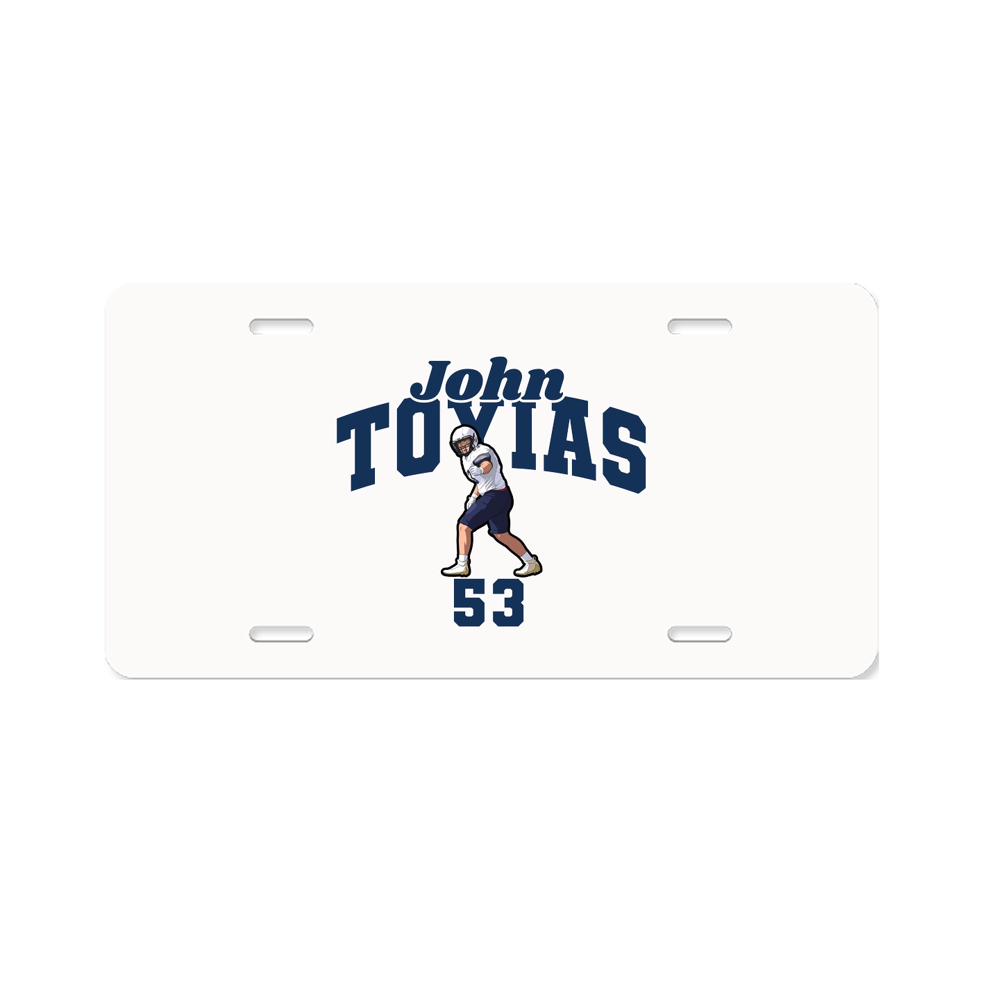 License Plate — Signature Arch in Classic