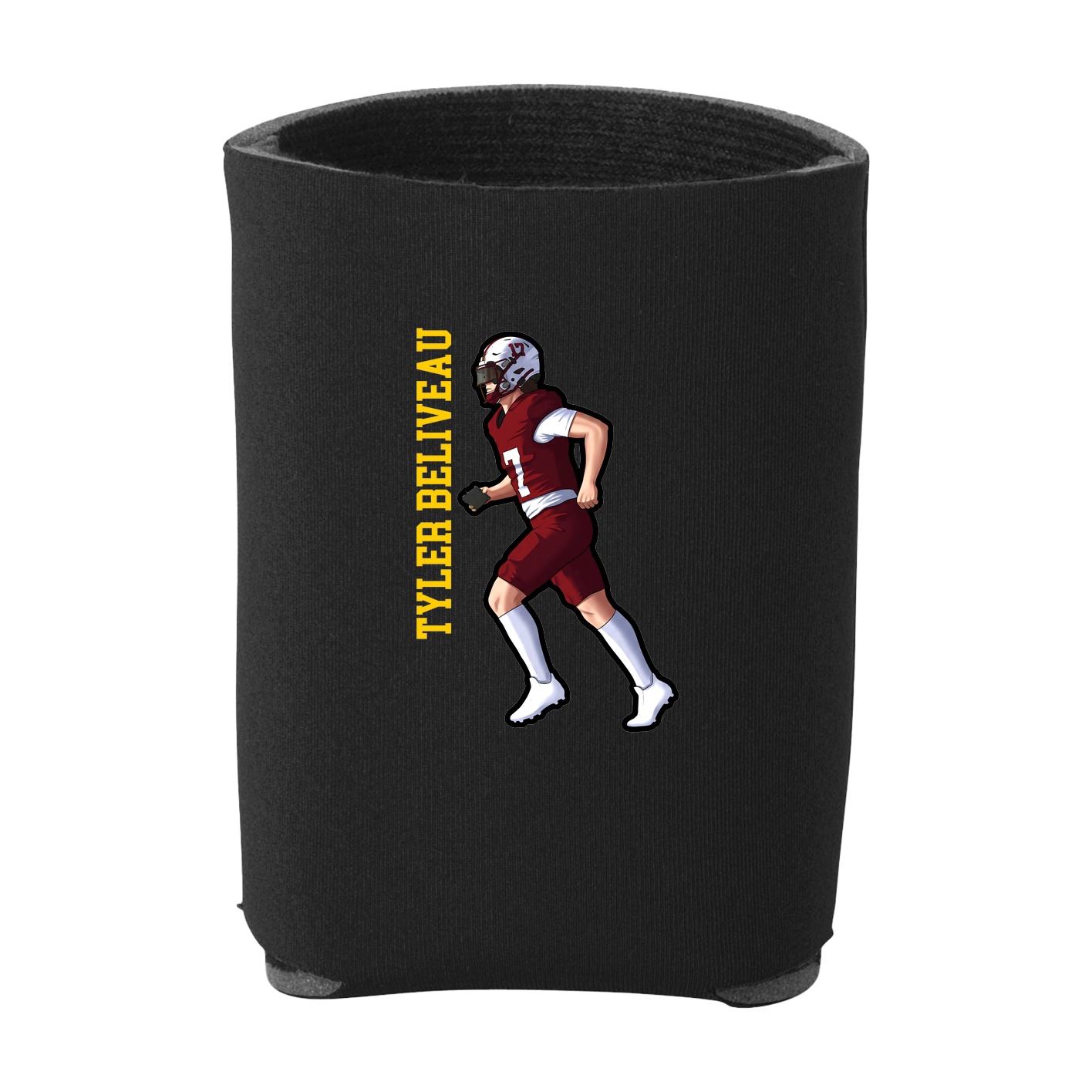 Can Holder — Name Vertical in Black