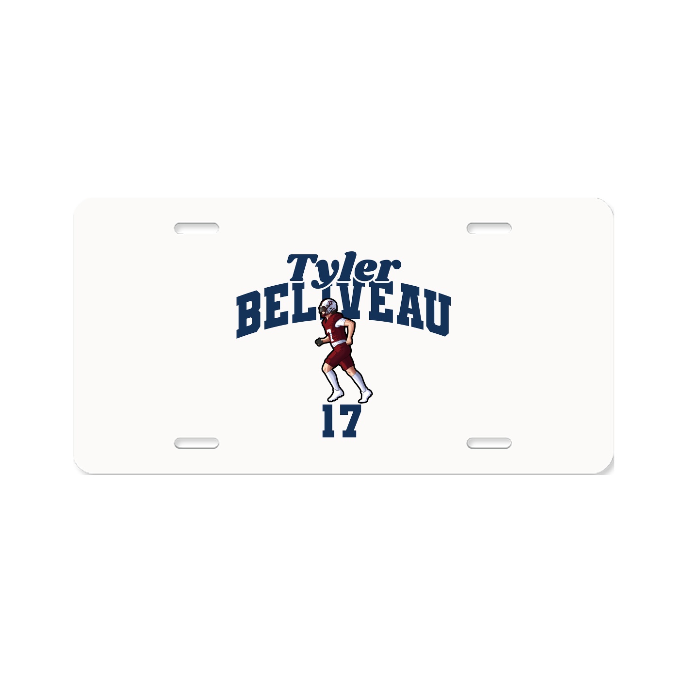 License Plate — Signature Arch in Classic