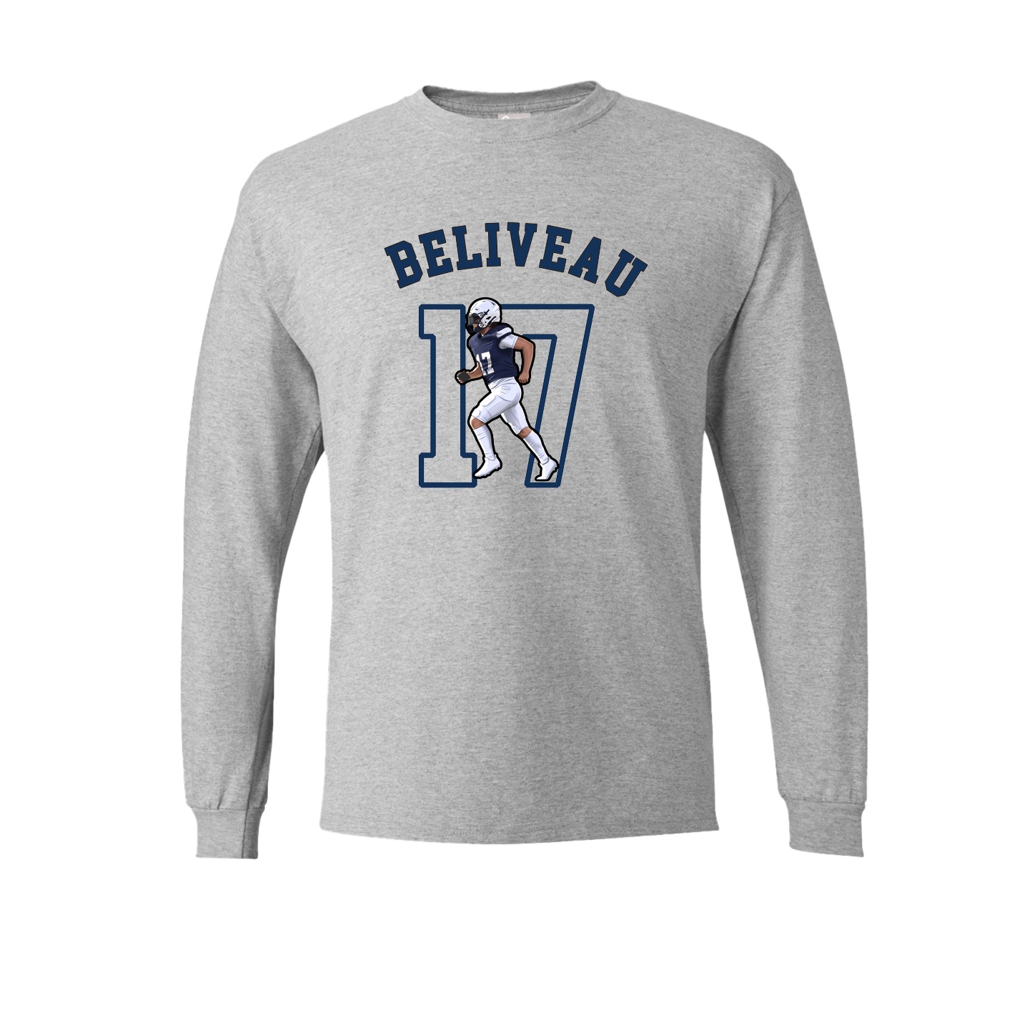 Long Sleeve Tee — Shirsey Arch in Grey