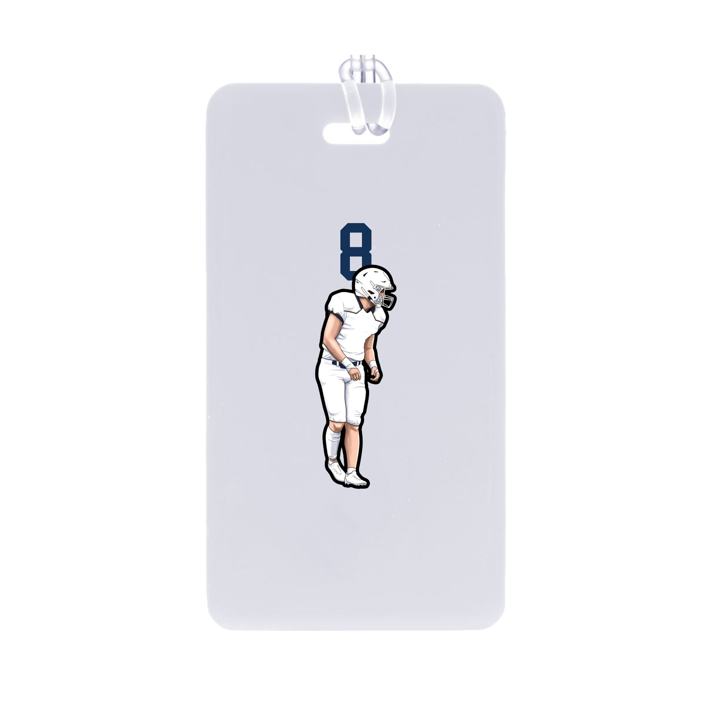 Bag Tag — Number Top in Classic