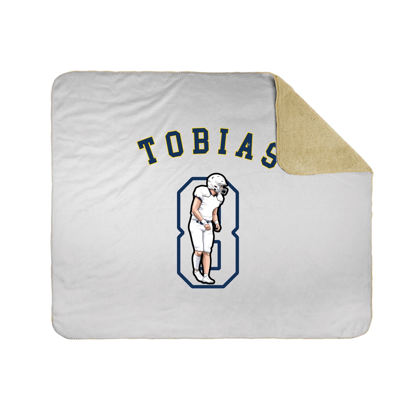 Throw Blanket — Shirsey Arch in White