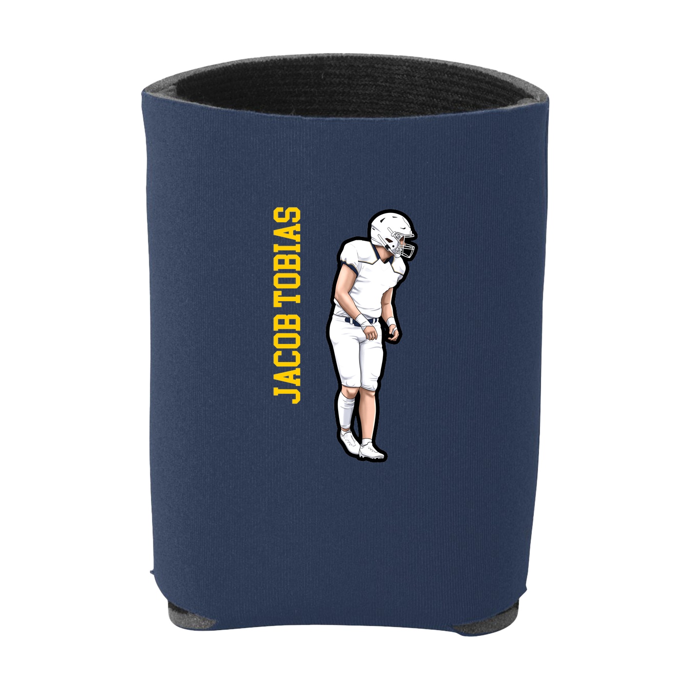 Can Holder — Name Vertical in Navy