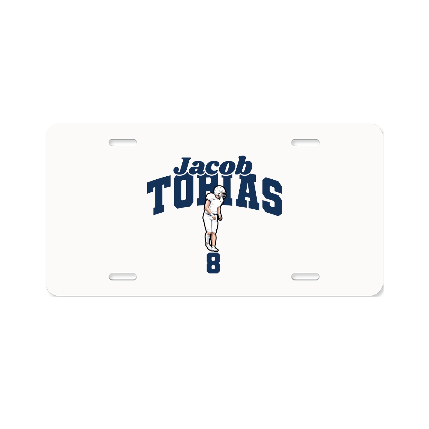 License Plate — Signature Arch in Classic