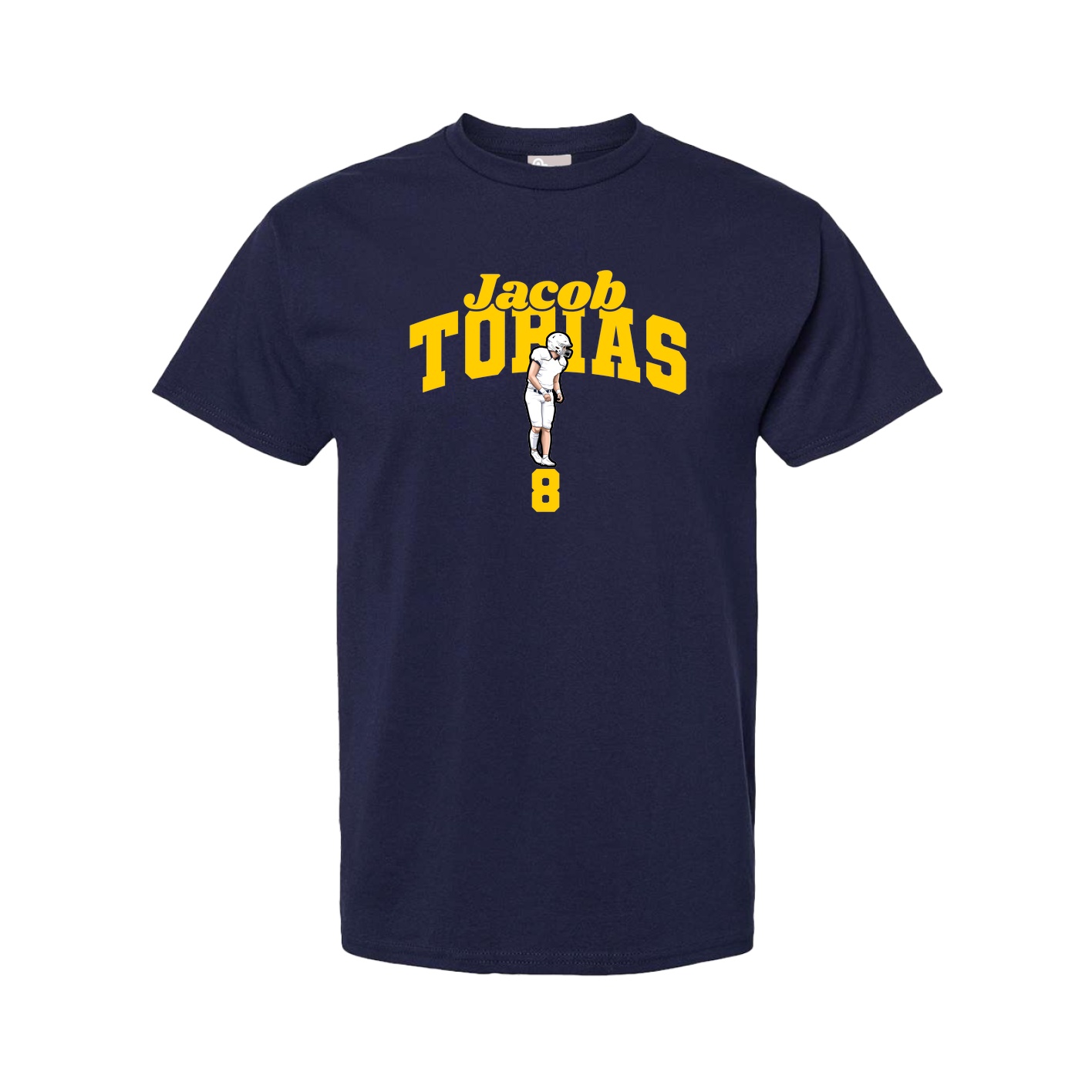Tee — Signature Arch in Navy