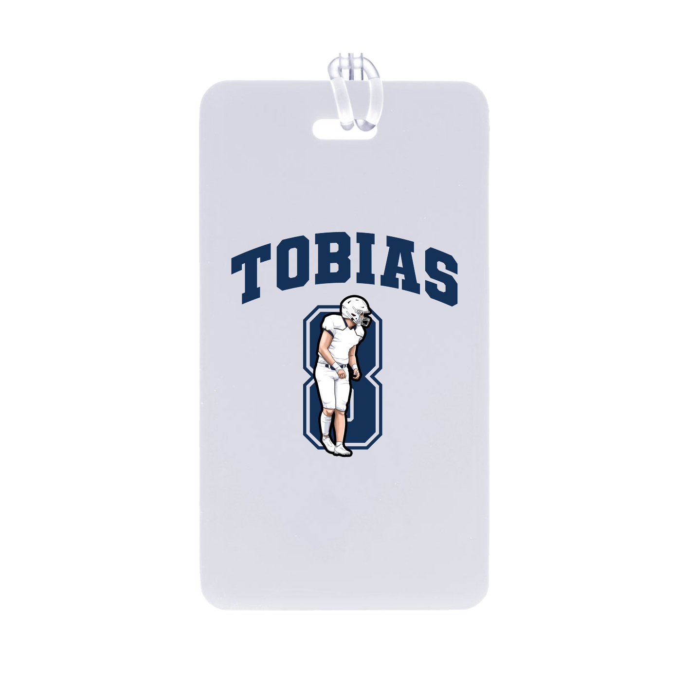 Bag Tag — Number in Classic