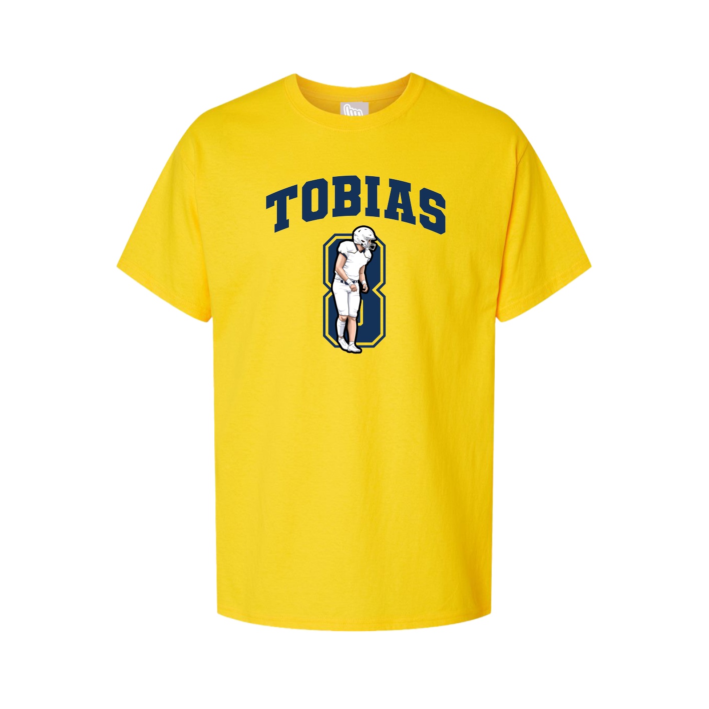 Tee — Number in Gold
