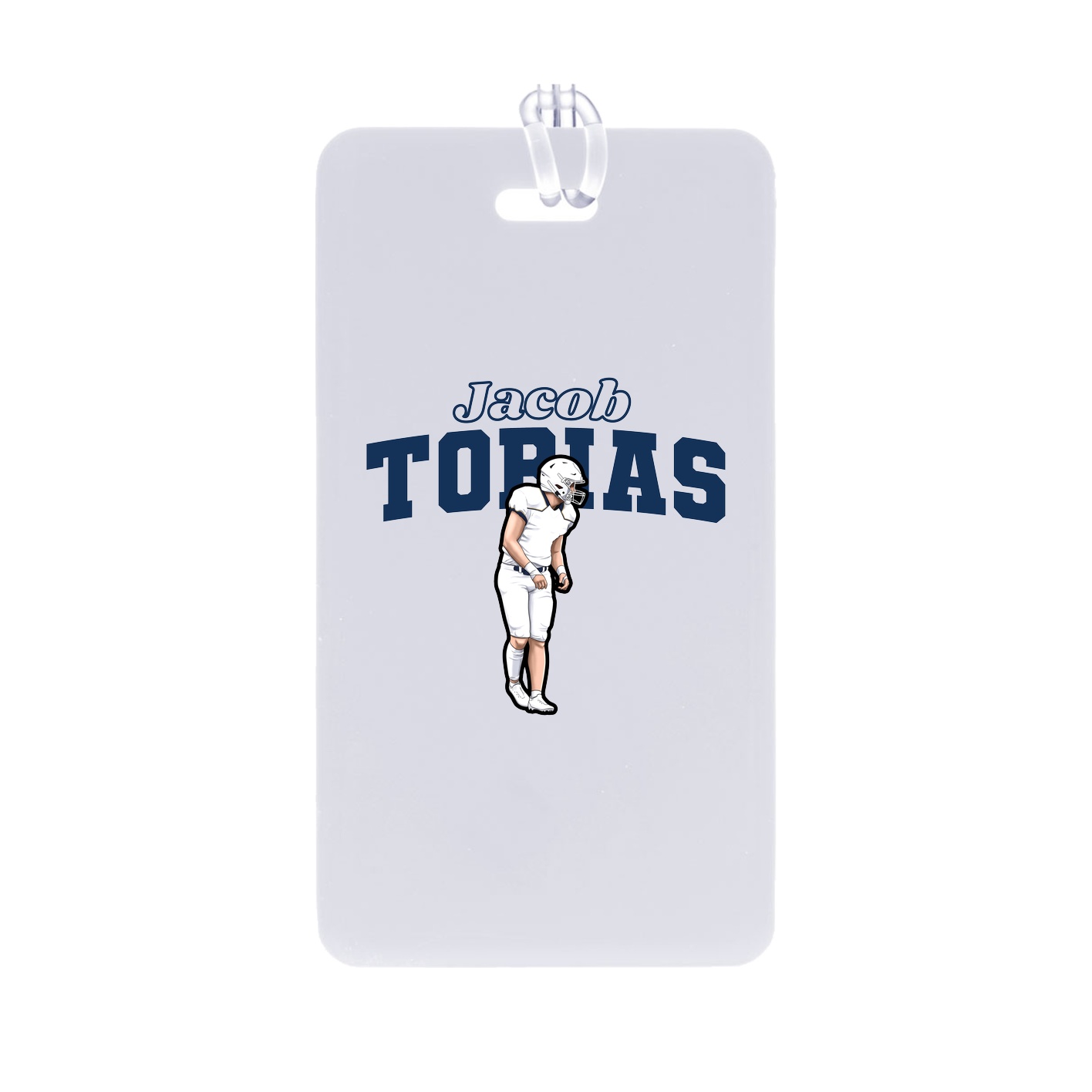 Bag Tag — Name Arch in Classic