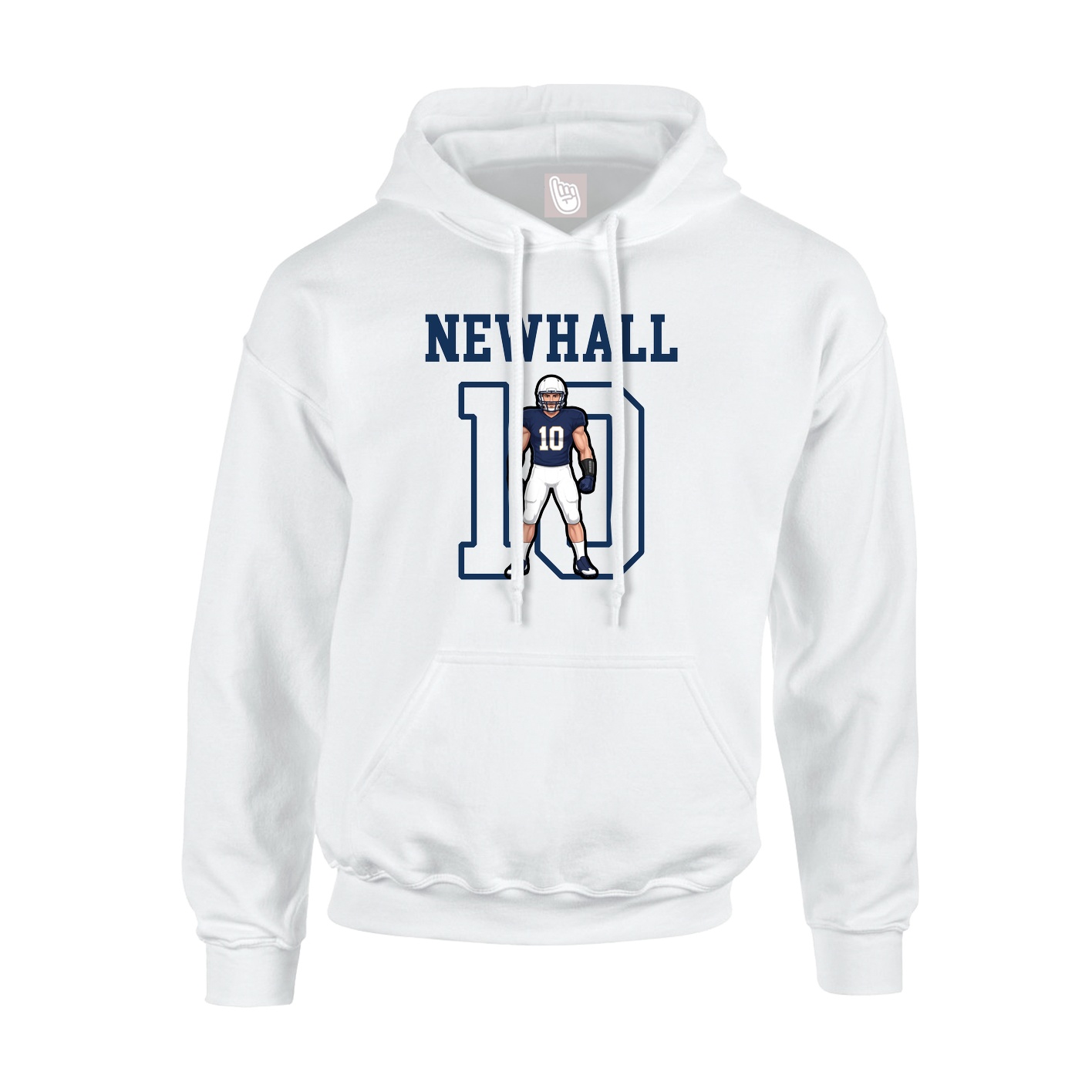 Youth Hoodie — Shirsey in White