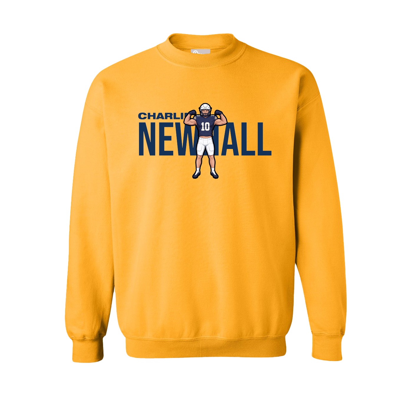 Fleece Crew — Player Name in Gold