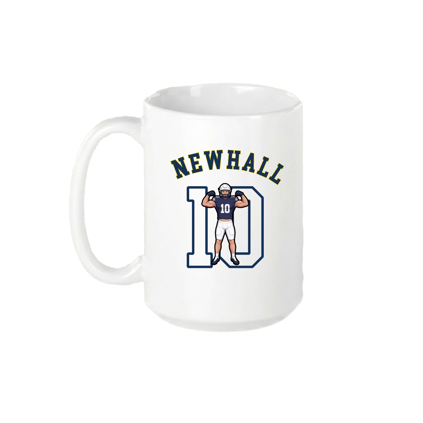 15oz Coffee Mug — Shirsey Arch in White