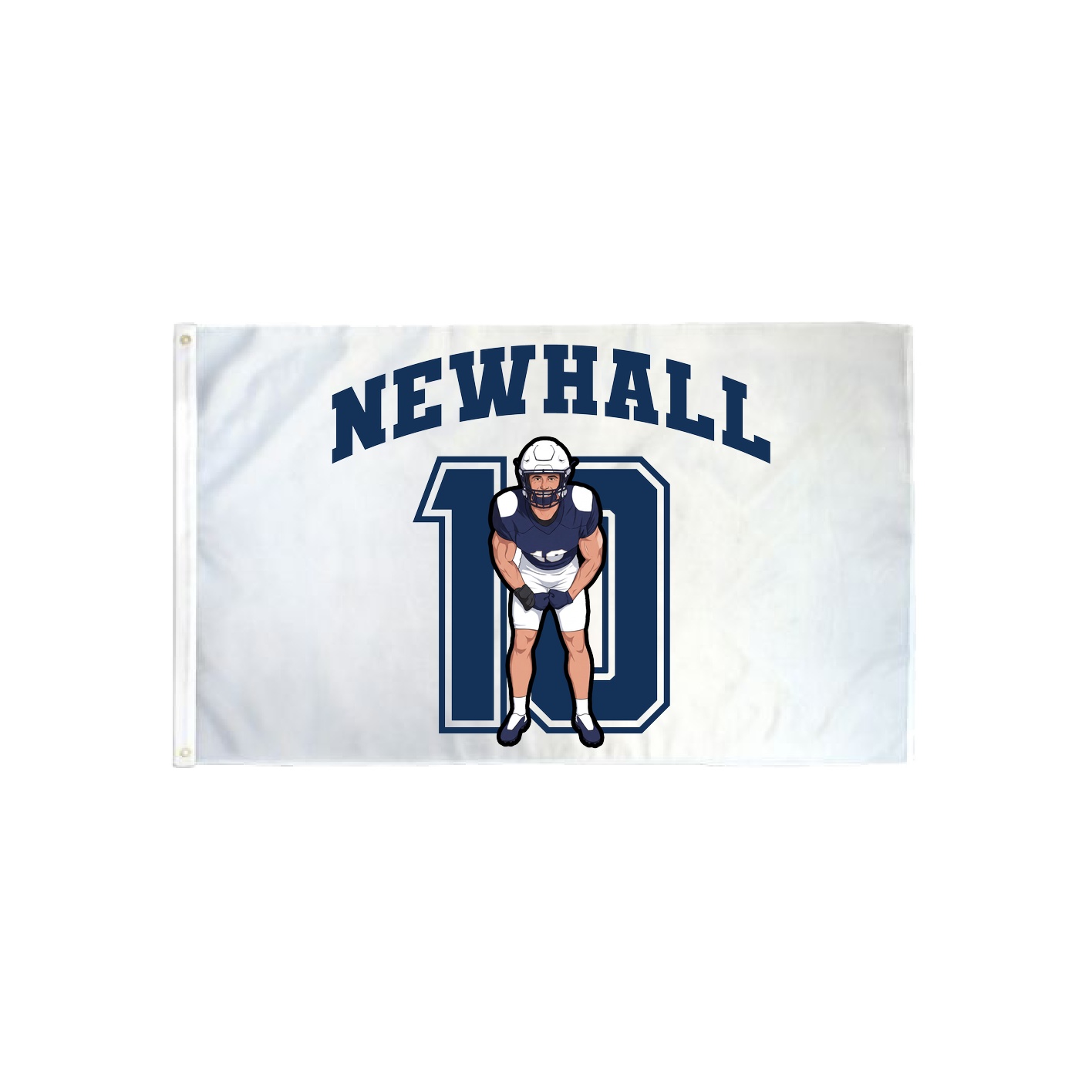 3x5 Flag — Number in Classic
