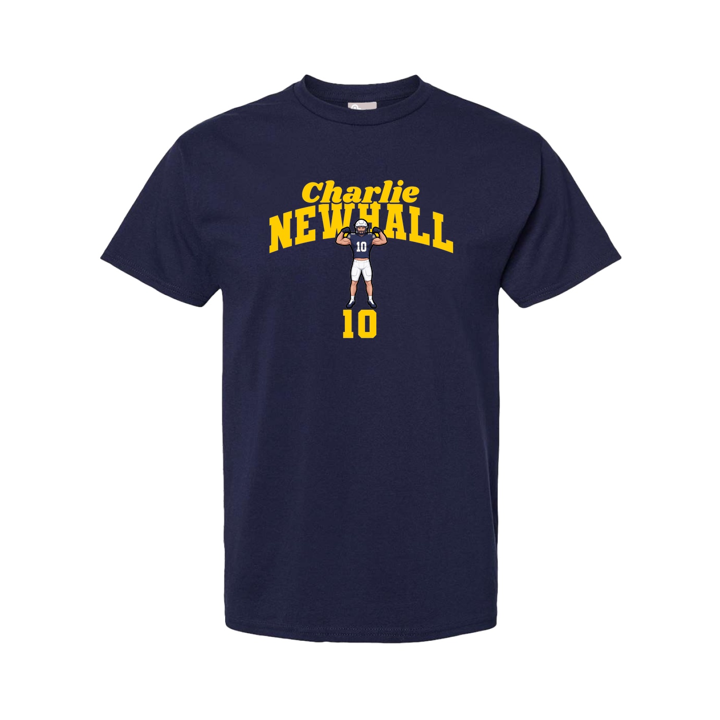 Tee — Signature Arch in Navy