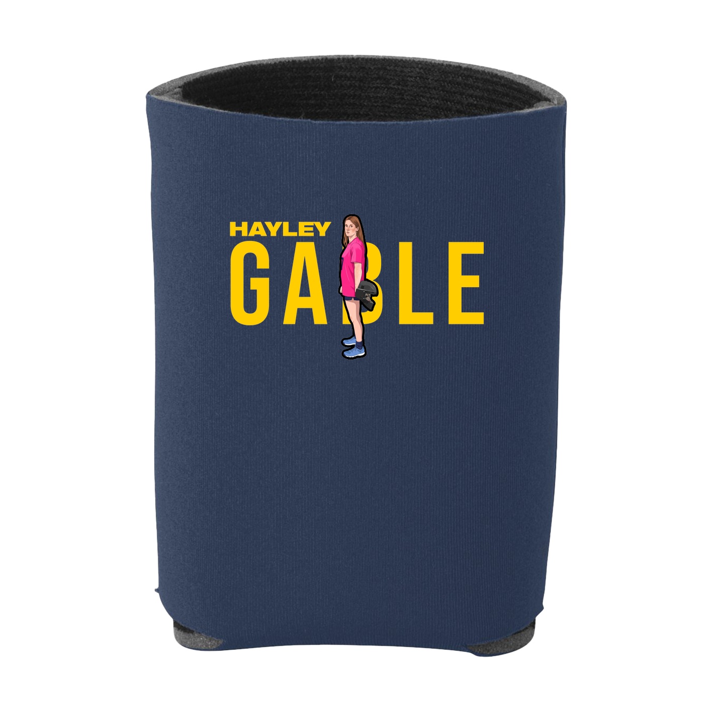Can Holder — Player Name in Navy