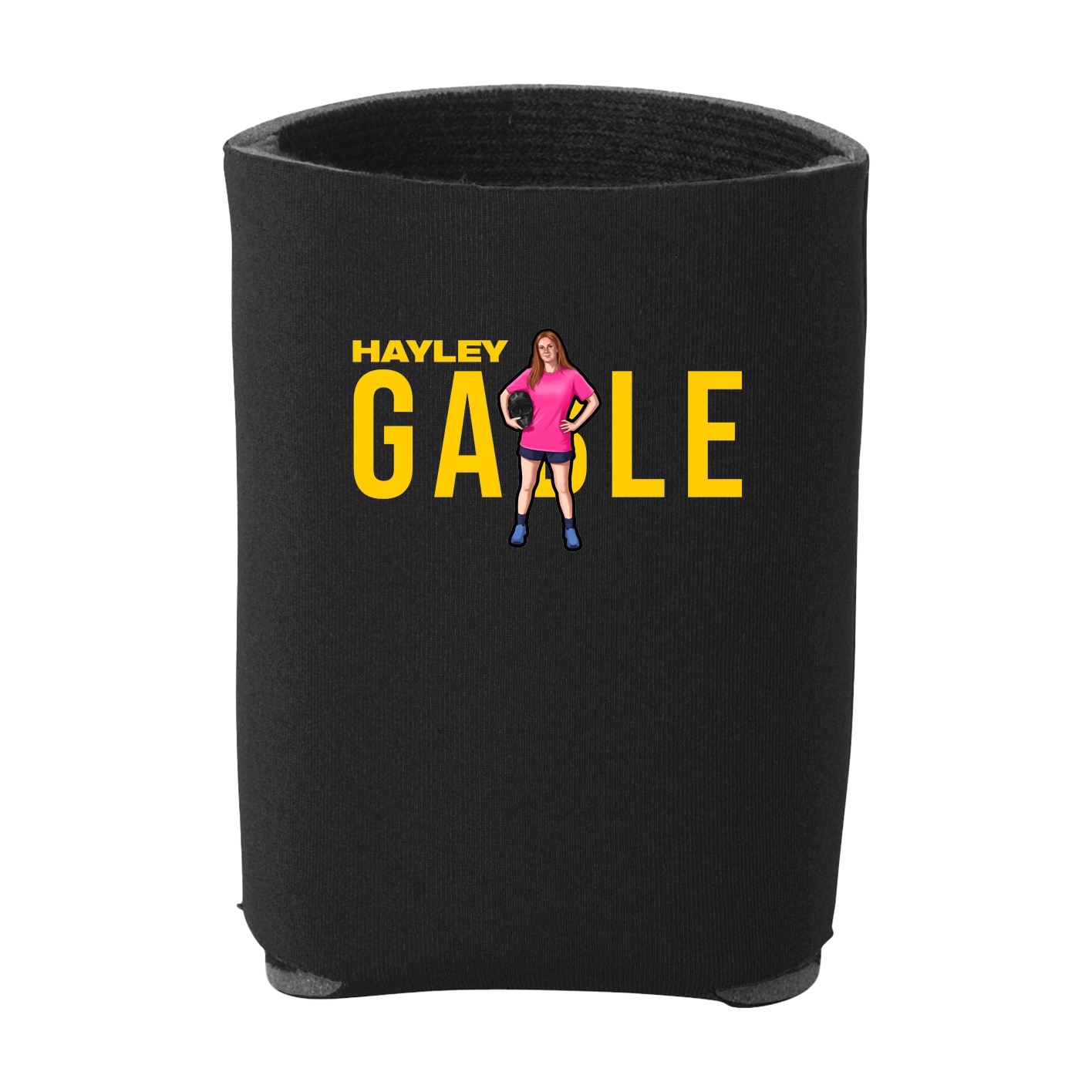 Can Holder — Player Name in Black