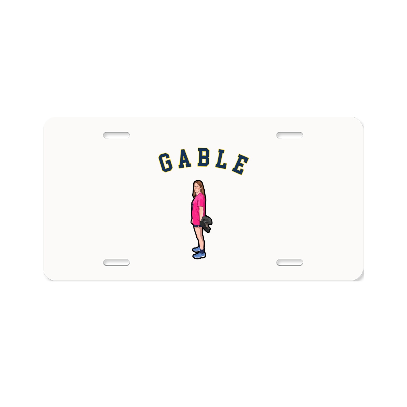 License Plate — Shirsey Arch in Classic
