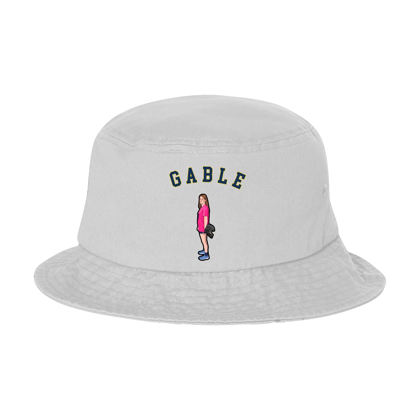 Bucket Cap — Shirsey Arch in White