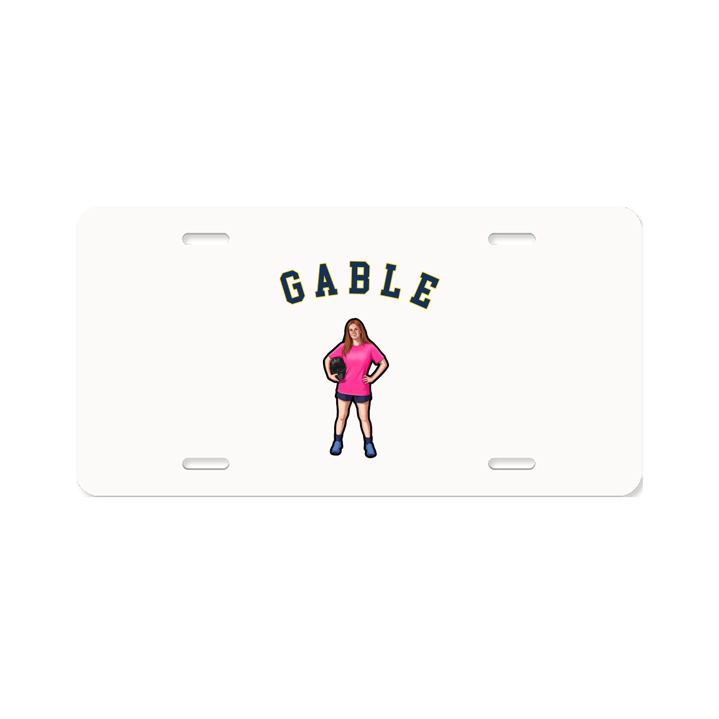 License Plate — Shirsey Arch in Classic