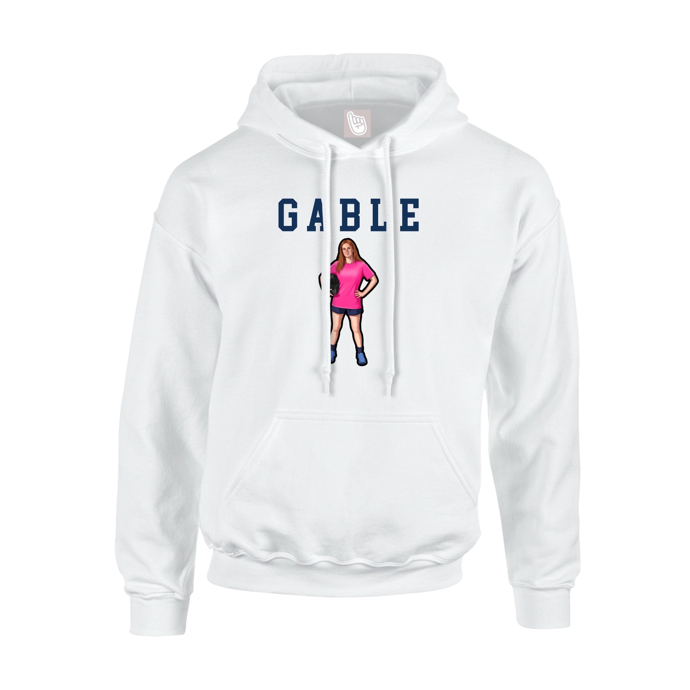 Youth Hoodie — Shirsey in White