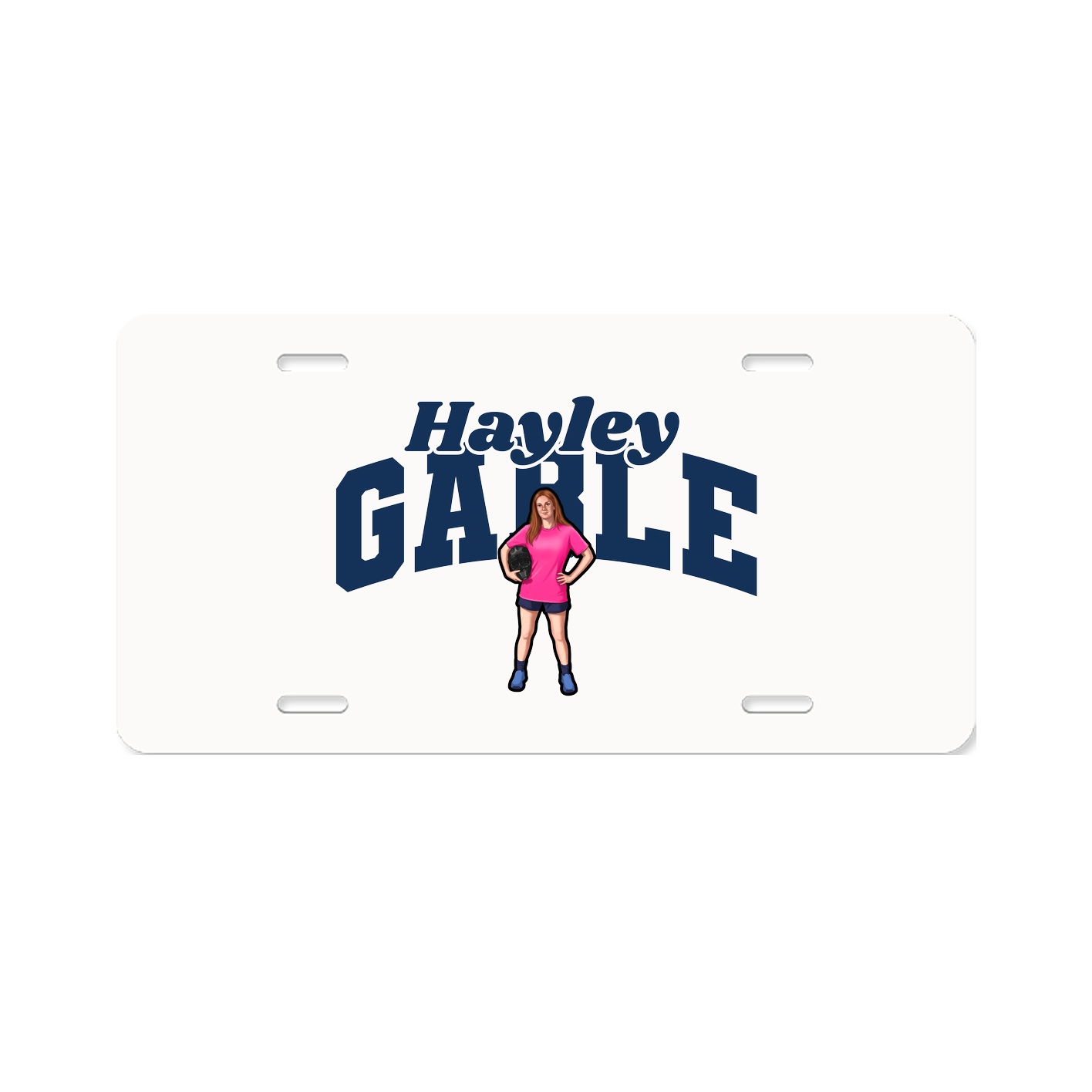 License Plate — Signature Arch in Classic