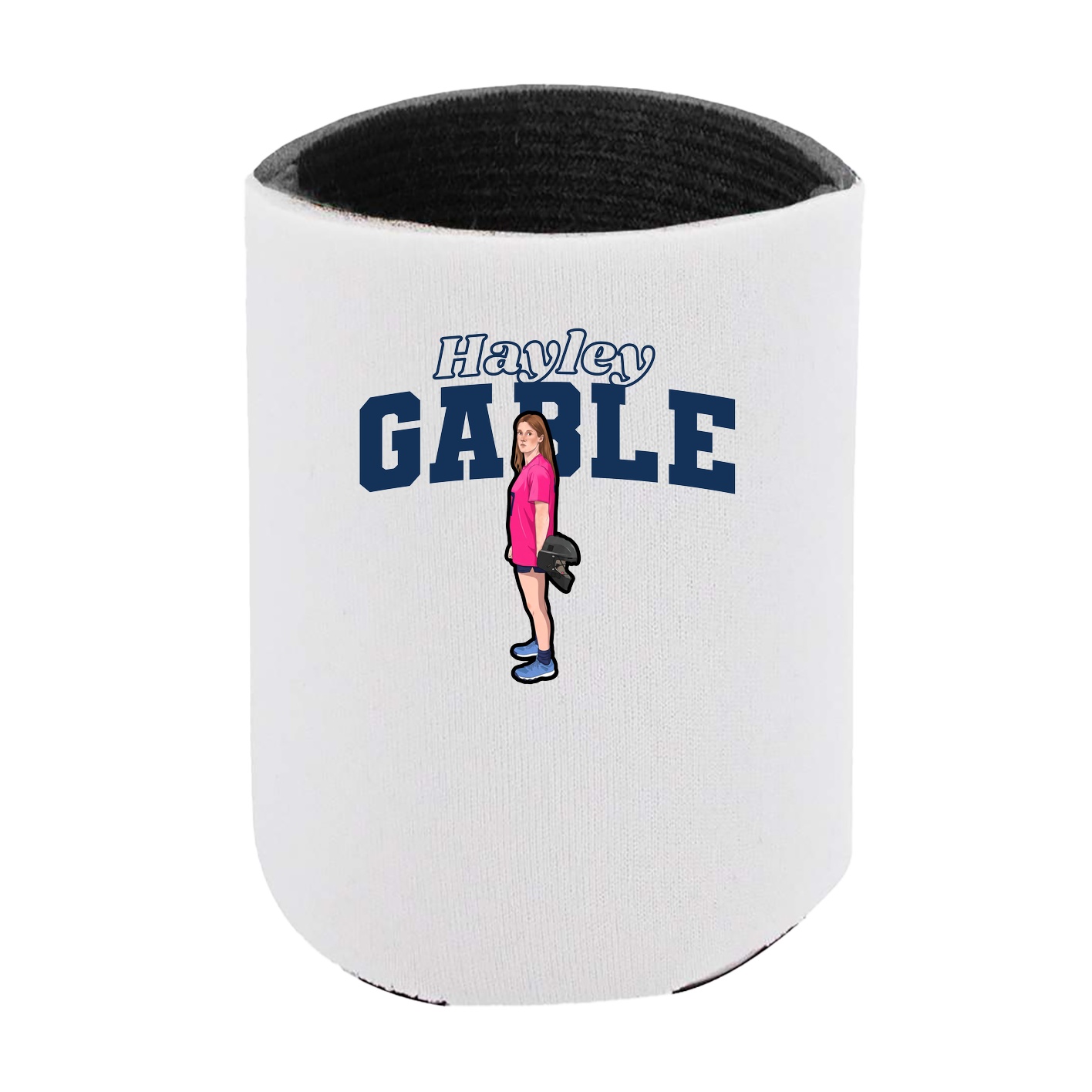 Can Holder — Name Arch in White