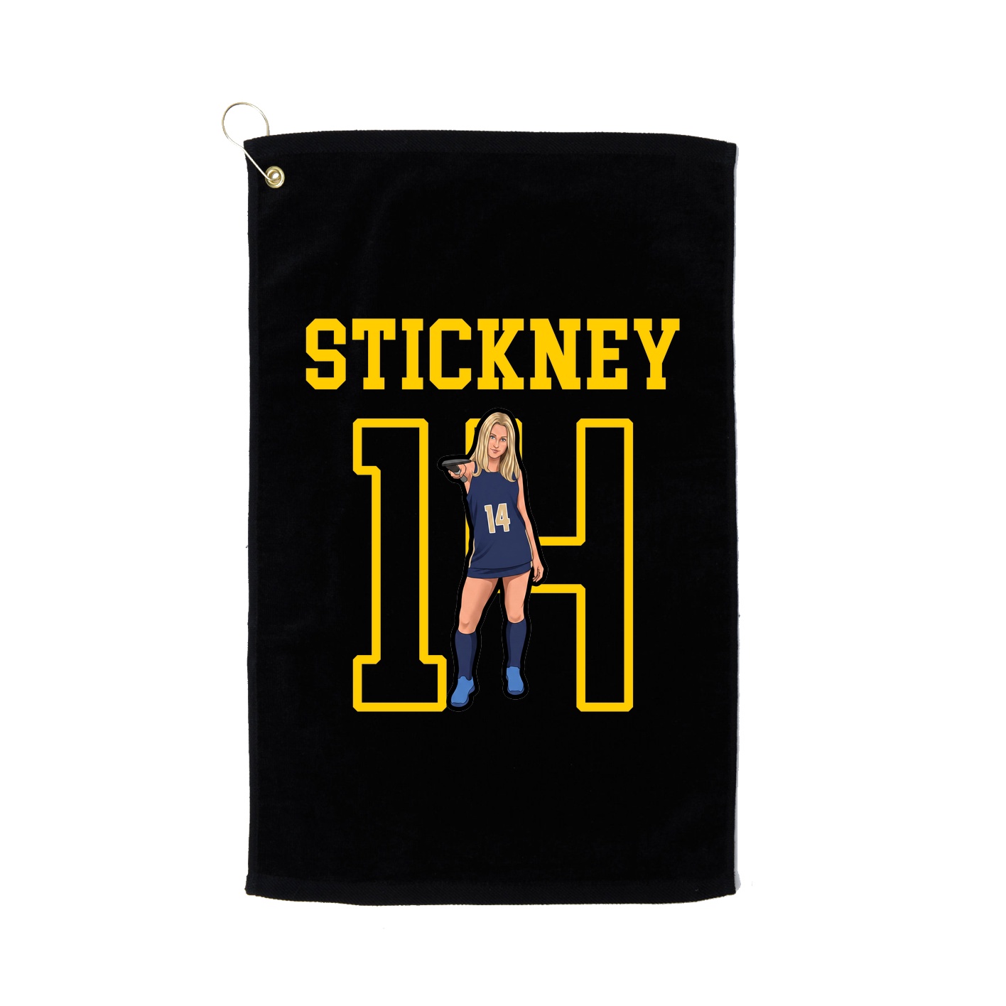 Golf Towel — Shirsey in Black