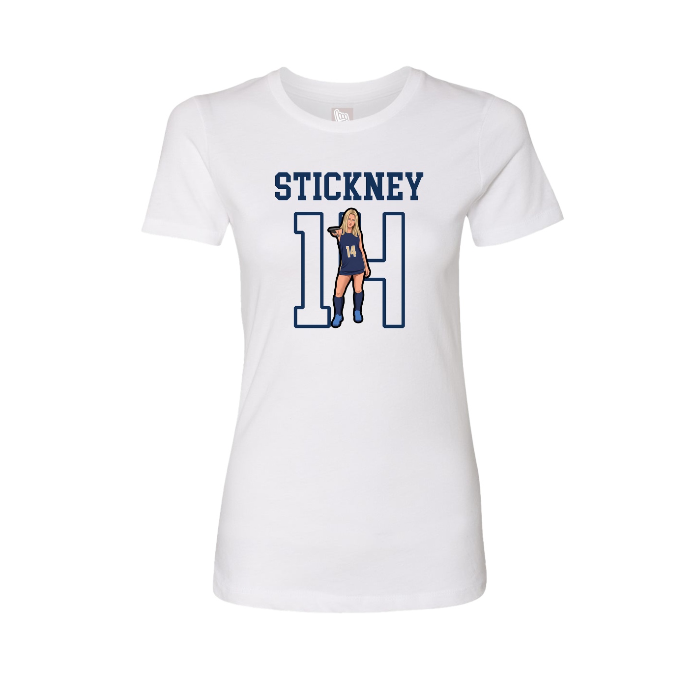 Fitted Women's Tee — Shirsey in White