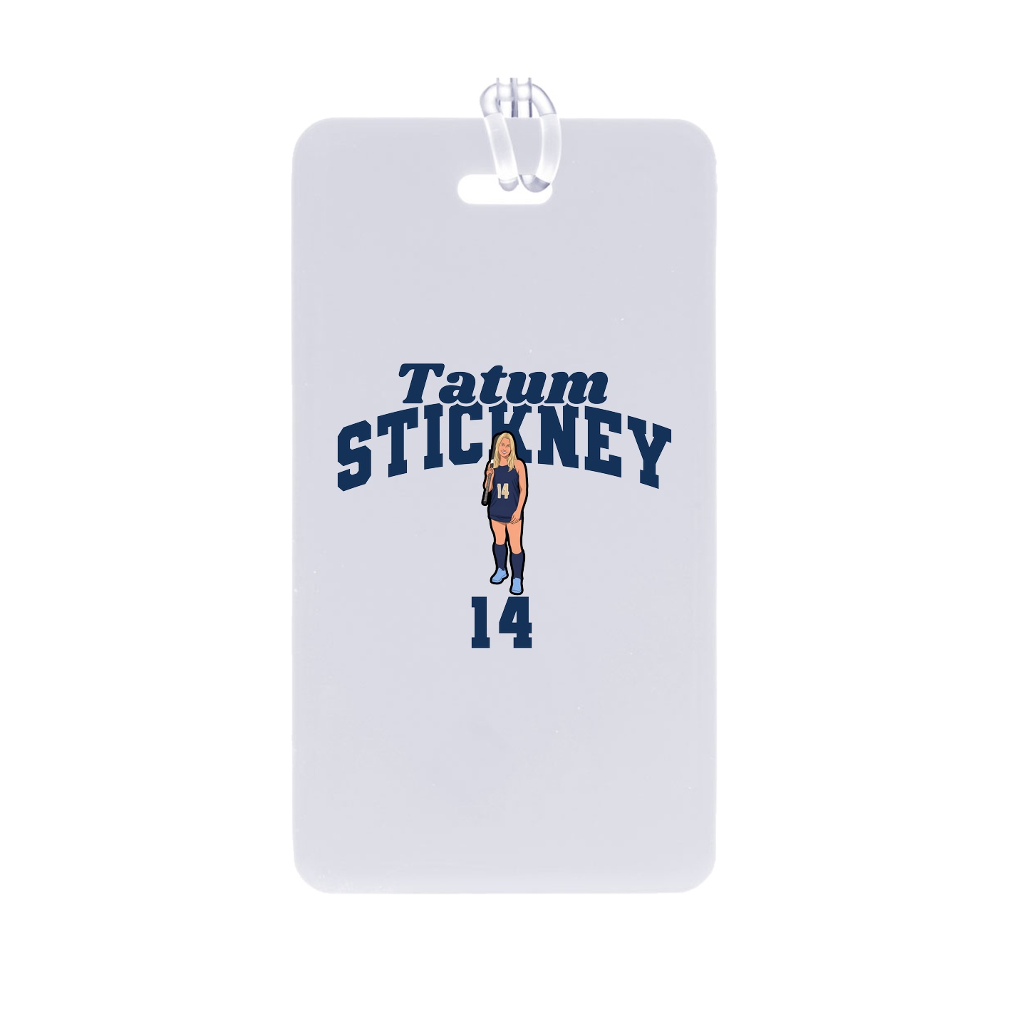 Bag Tag — Signature Arch in Classic