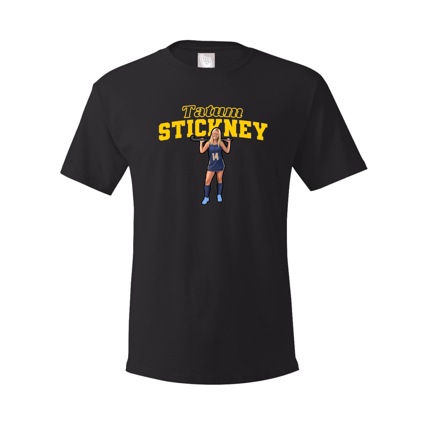 Tee — Name Arch in Black