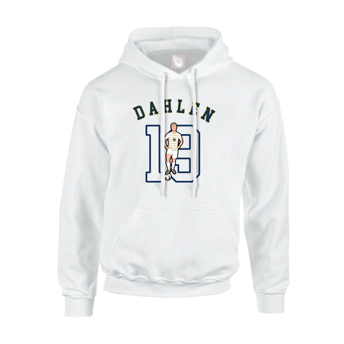 Youth Hoodie — Shirsey Arch in White