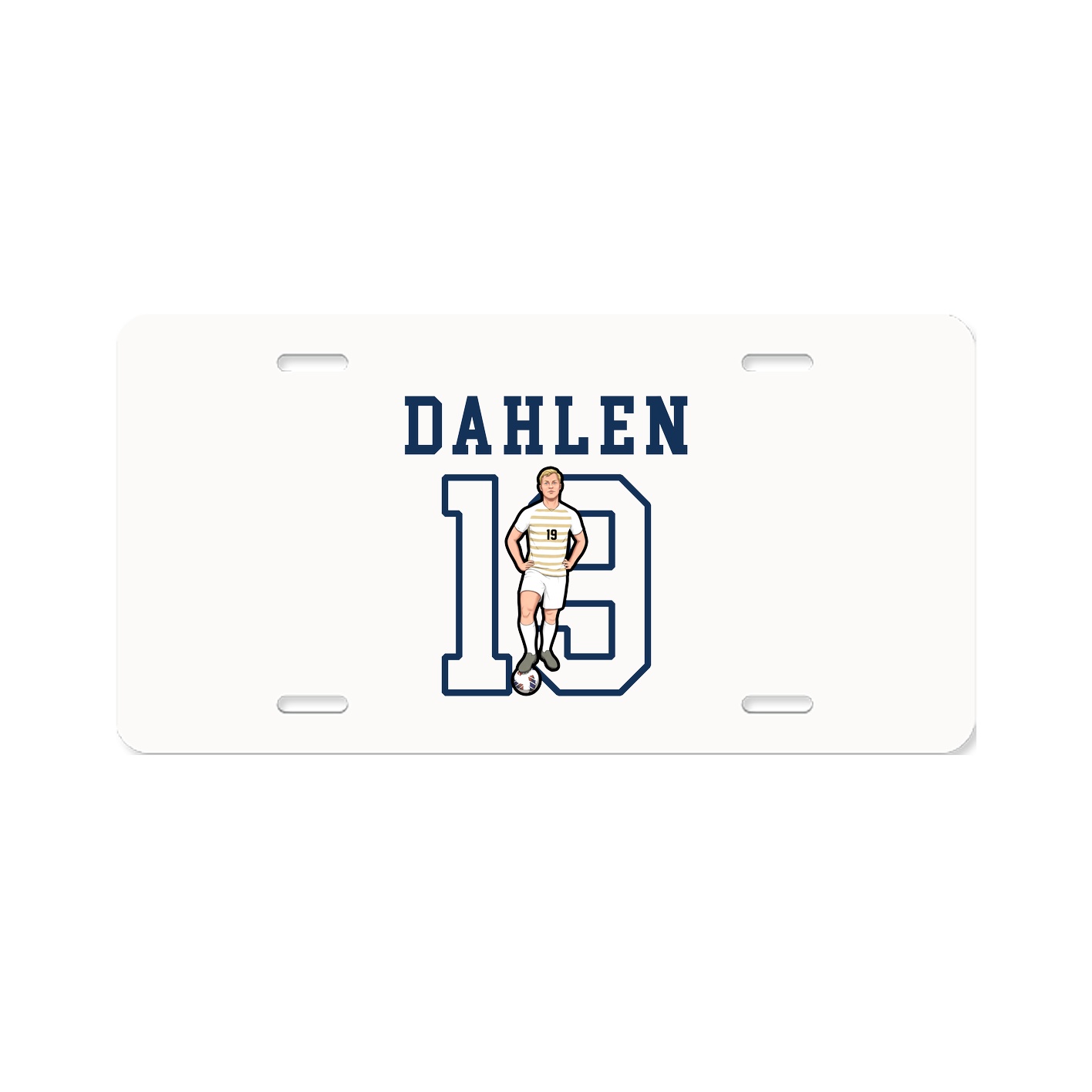 License Plate — Shirsey in Classic