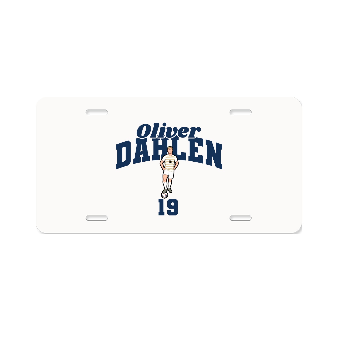 License Plate — Signature Arch in Classic