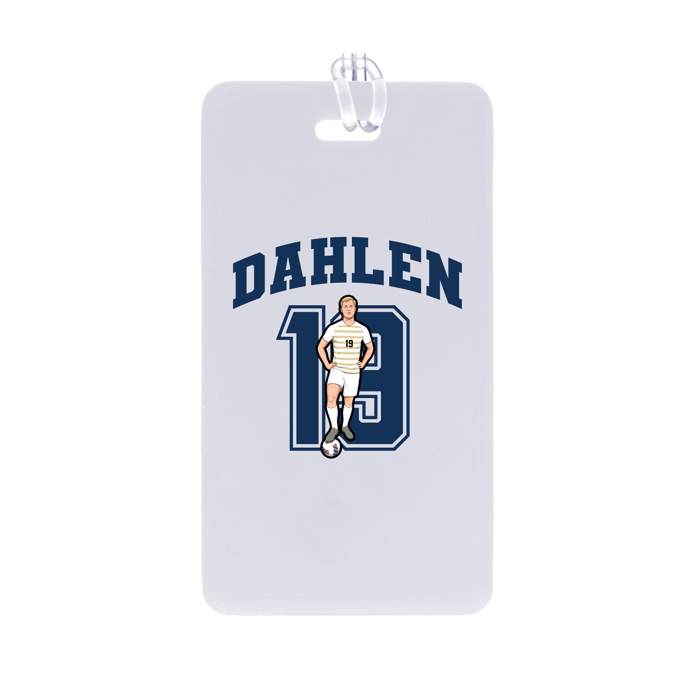 Bag Tag — Number in Classic