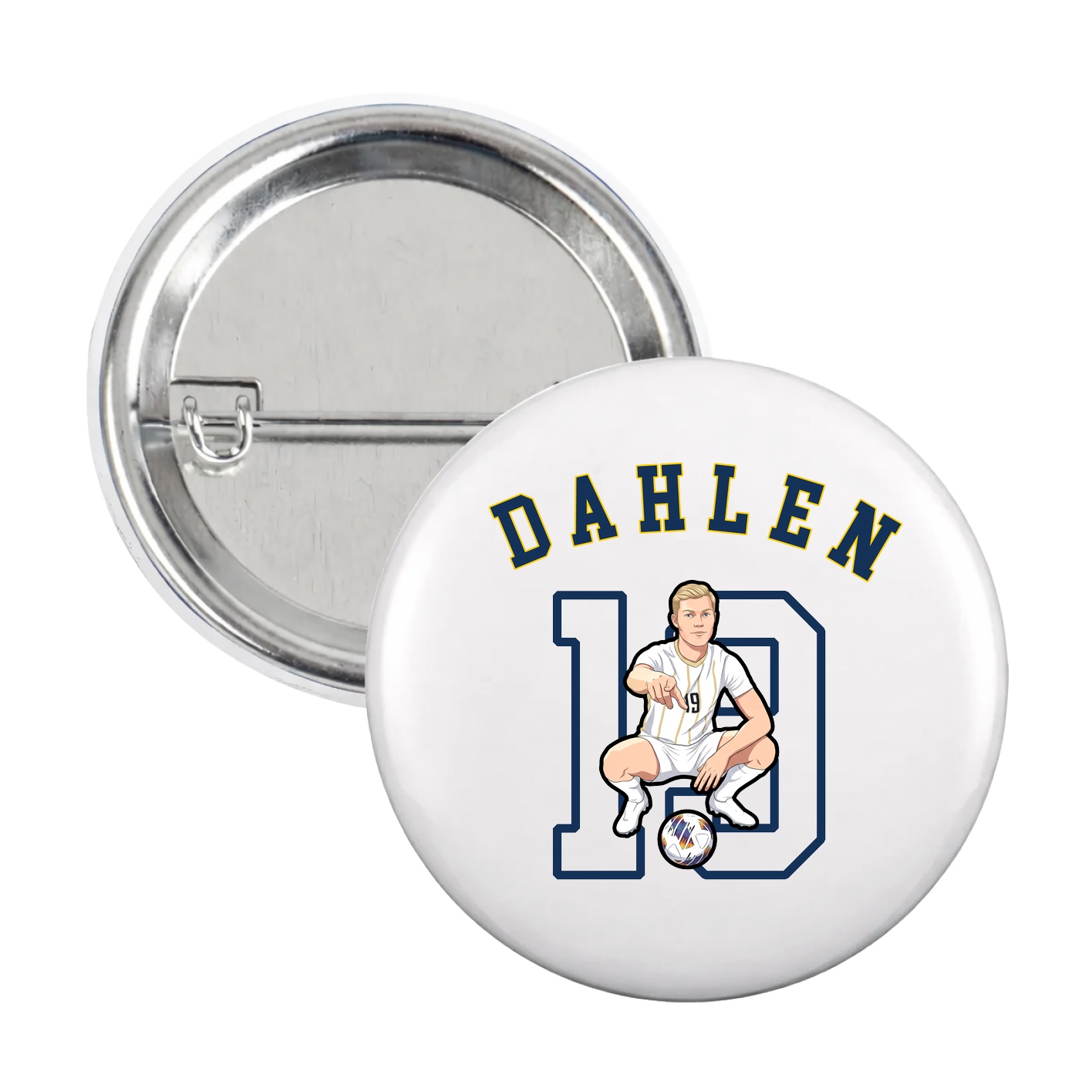 Game Day Button — Shirsey Arch in White