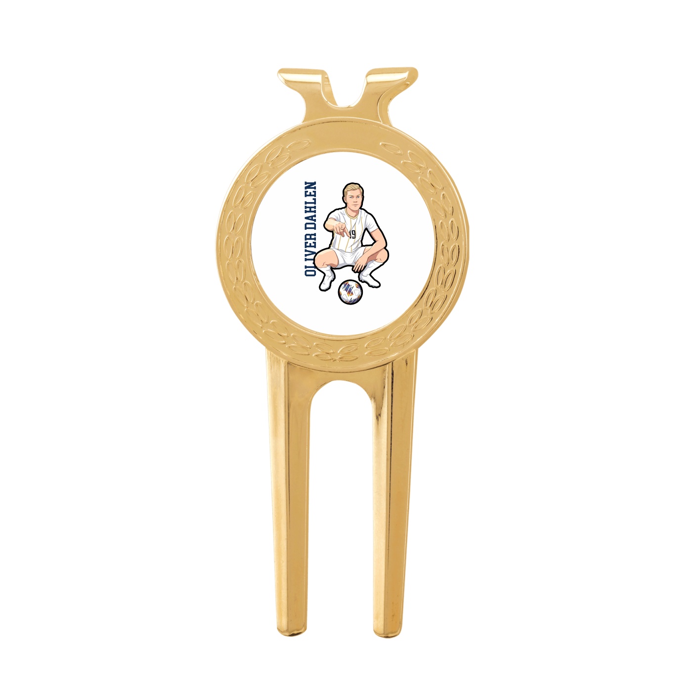 Divot Tool with Ball Marker — Name Vertical in Classic