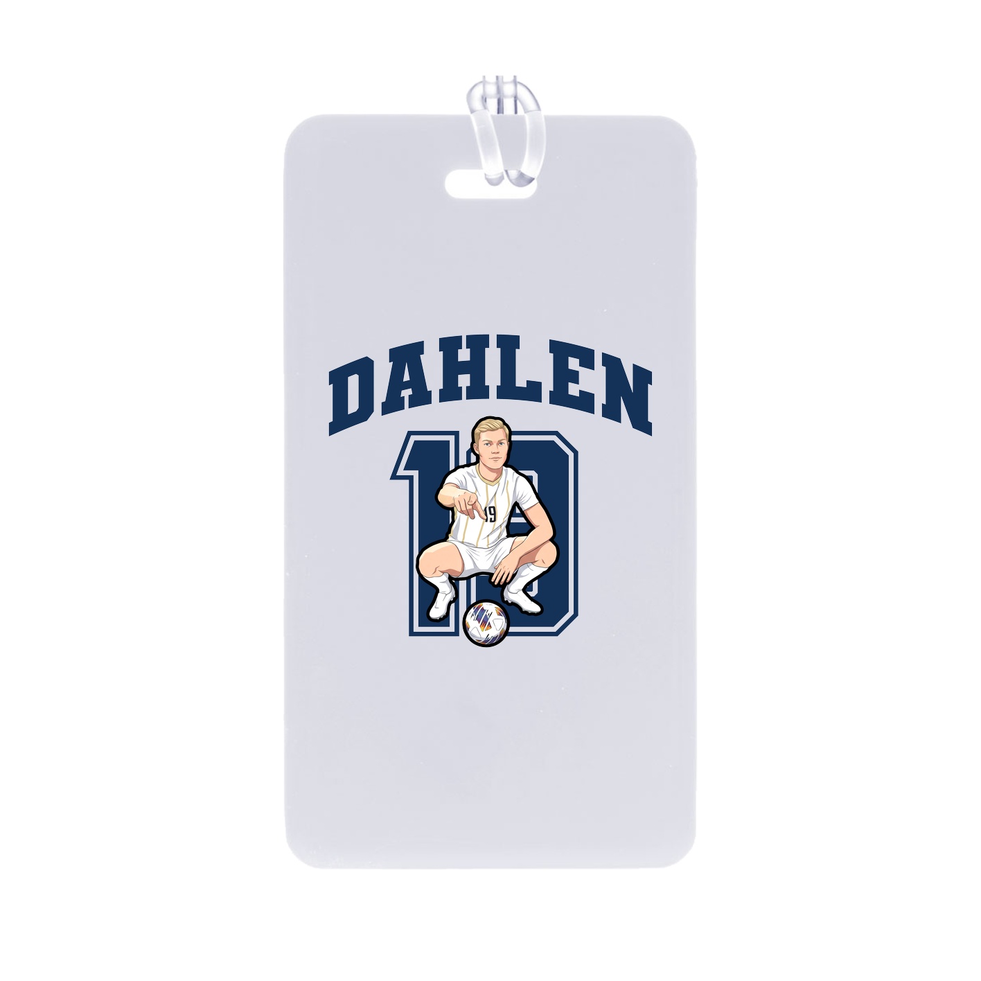 Bag Tag — Number in Classic