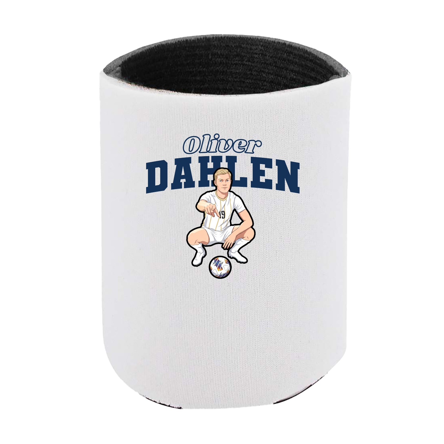 Can Holder — Name Arch in White