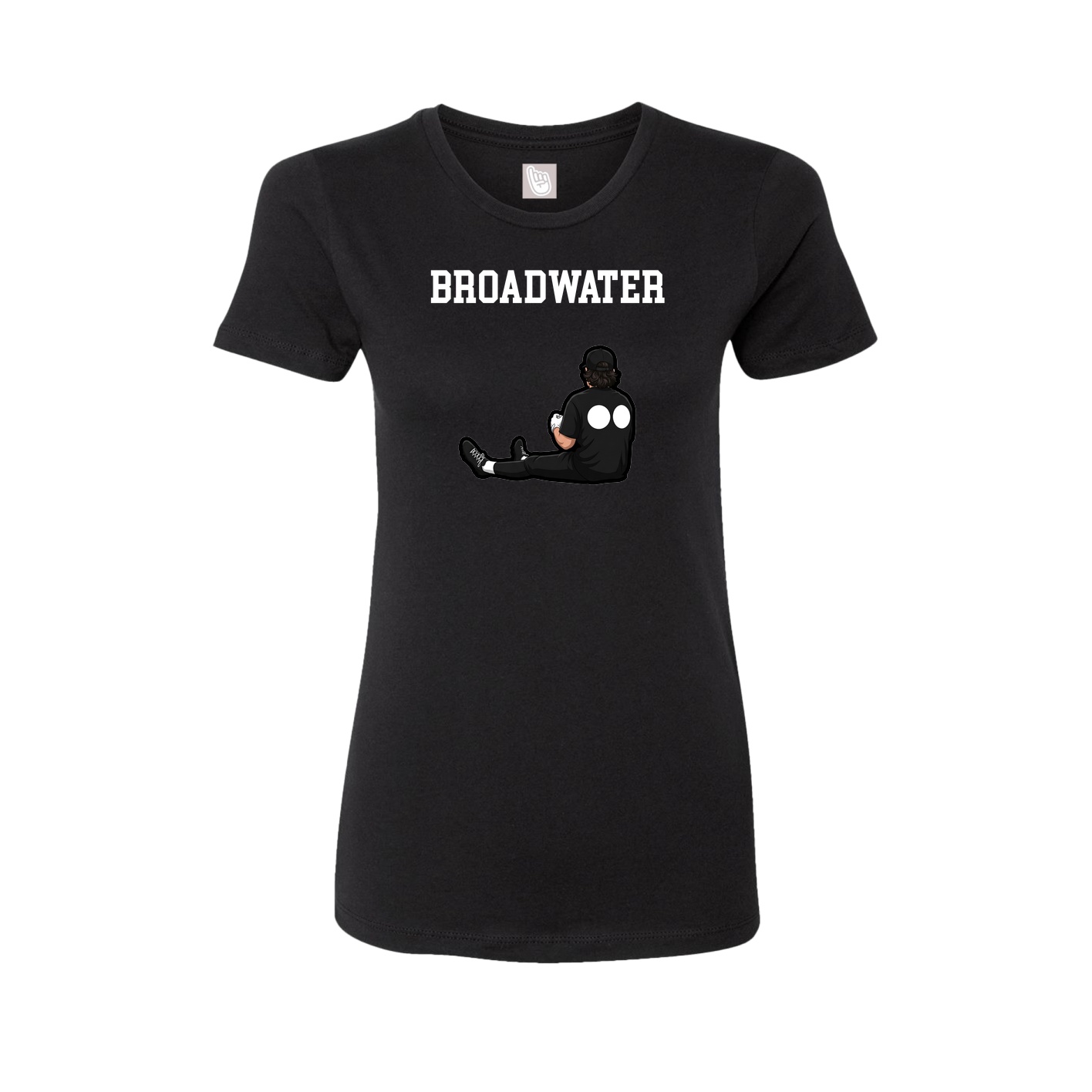 Fitted Women's Tee — Shirsey in Black