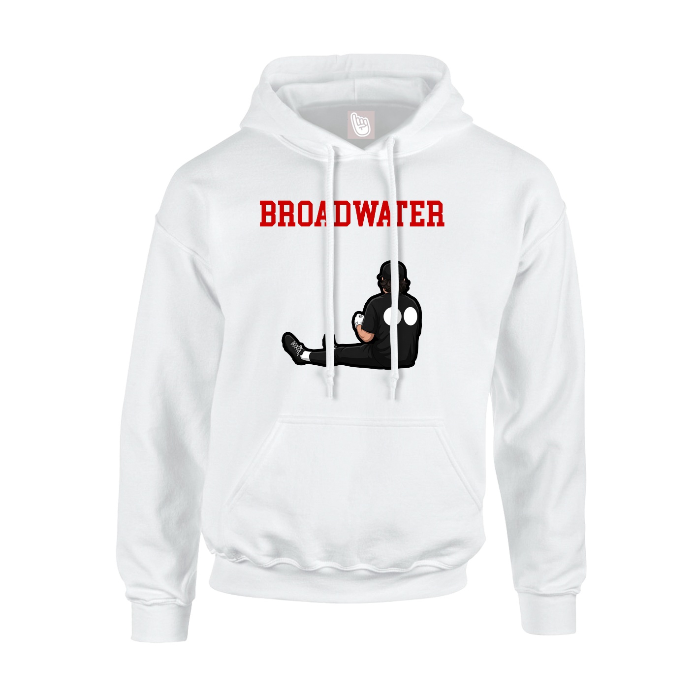 Hoodie — Shirsey in White