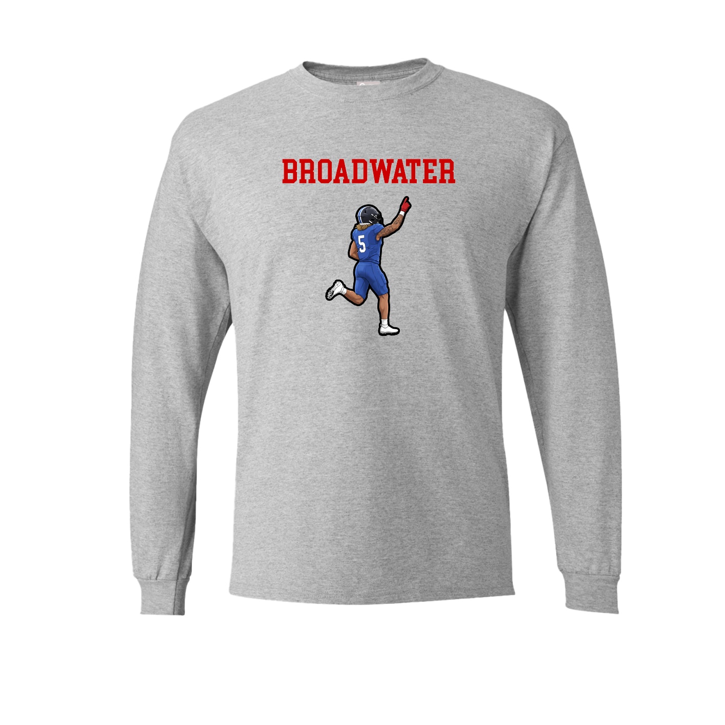 Long Sleeve Tee — Shirsey in Grey