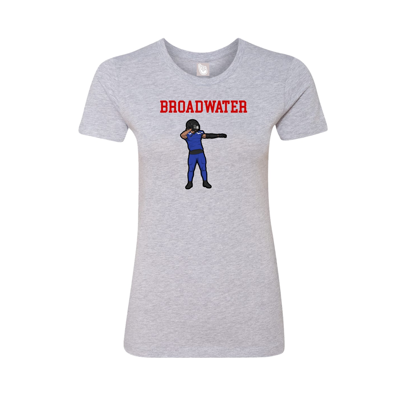 Fitted Women's Tee — Shirsey in Grey