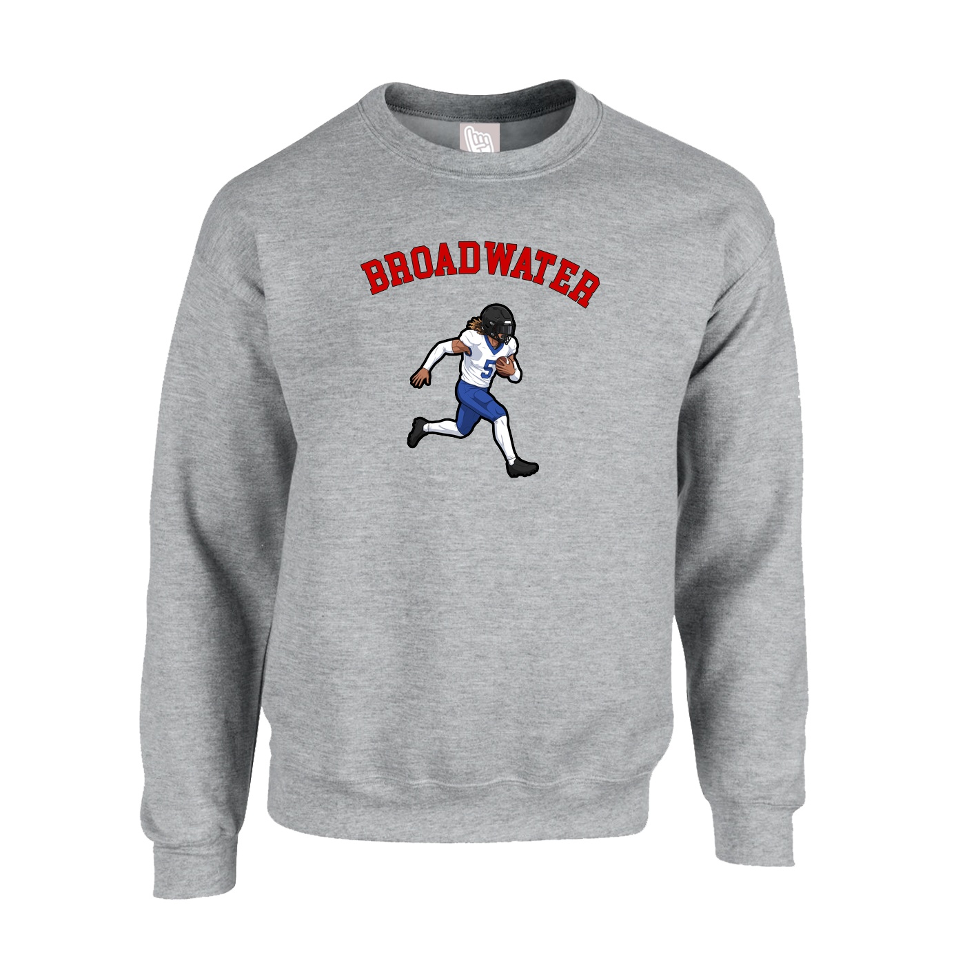 Fleece Crew — Shirsey Arch in Grey