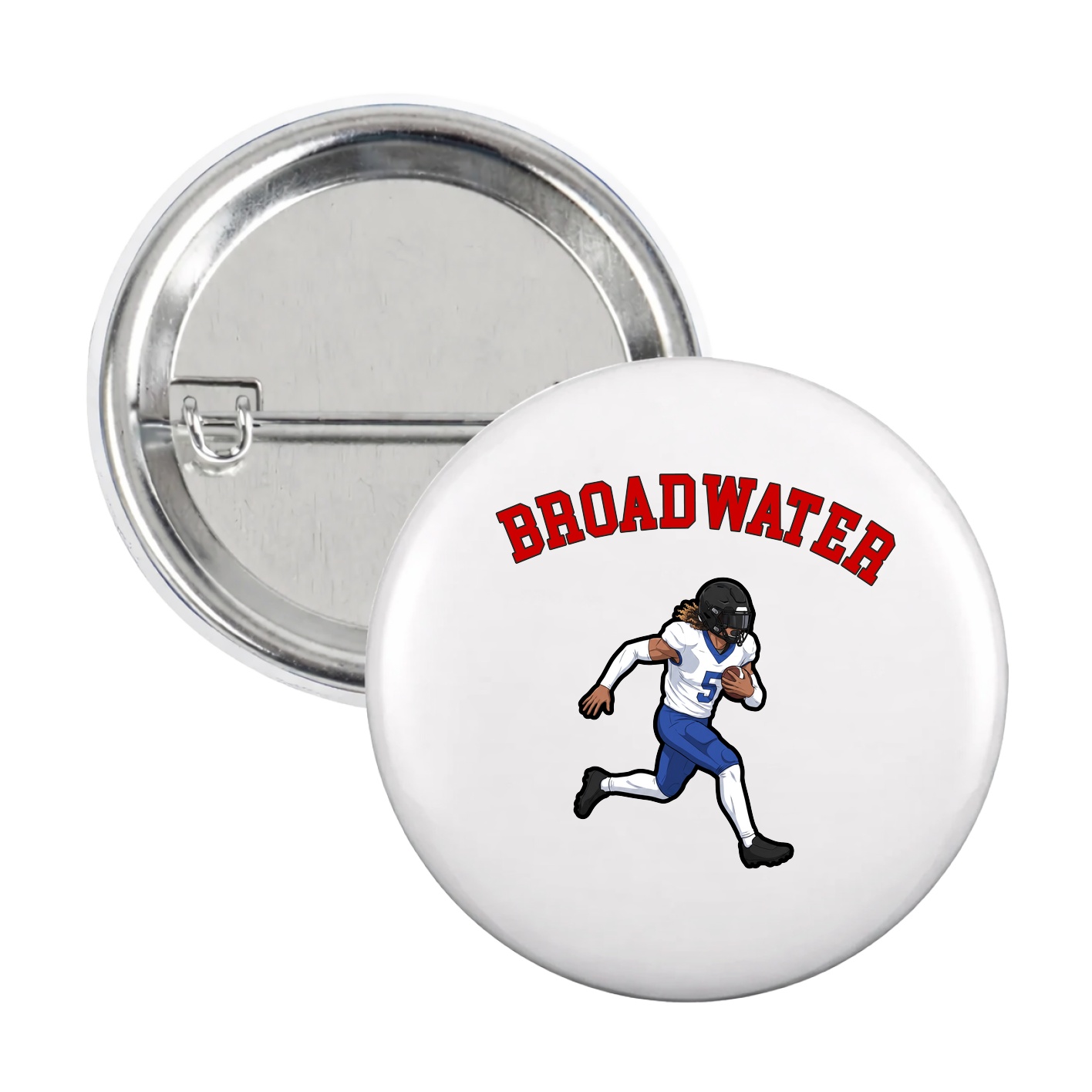 Game Day Button — Shirsey Arch in White